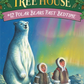 The Yoto Card for "The Magic Tree House Collection 2" by Yoto features thrilling adventures of young Master Librarians, dressed for winter and joined by a polar bear under the northern lights.