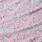 Joy Street’s Baby Girls' Mermaids Zip Onesie features a playful print of mermaids, sea creatures, shells, and fish in pink, purple, teal, and blue on white—perfect for your little one.
