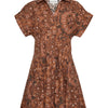 Nash Mini Dress - Bandana Camel