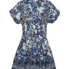 Nash Mini Dress - Dentelle Blue