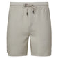 Onia's Air Linen Pull-On Short for men features a plain design in beige, crafted from a linen-tencel blend with an elastic waistband and drawstring closure for a comfortable, tailored fit.