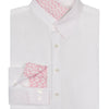 Pink House Mustique Men's Plain Linen Shirt - Optic White