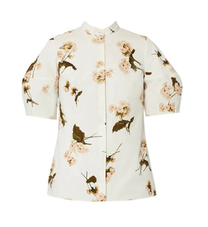 Erdem Short Sleeve Top