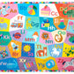 Eeboo’s Alphabet 36 Piece Giant Puzzle, illustrated by Sarah Walsh, features each letter matched with a charming object or animal—such as an apple for A and zebra for Z—making it a classic kids will adore.