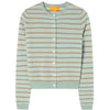 Pebble Stripe Jane Cardigan - Sage Brush Combo