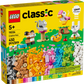 The Legos - Toyhouse LEGO® Classic Creative Pets set for ages 5 and up features 450 pieces along with imaginative free-building ideas. The box highlights various buildable animal toys, including a cat, dog, parrot, fish, and rabbit. Warning: choking hazard.