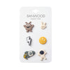 Kids' Bike Basket Pins - Space