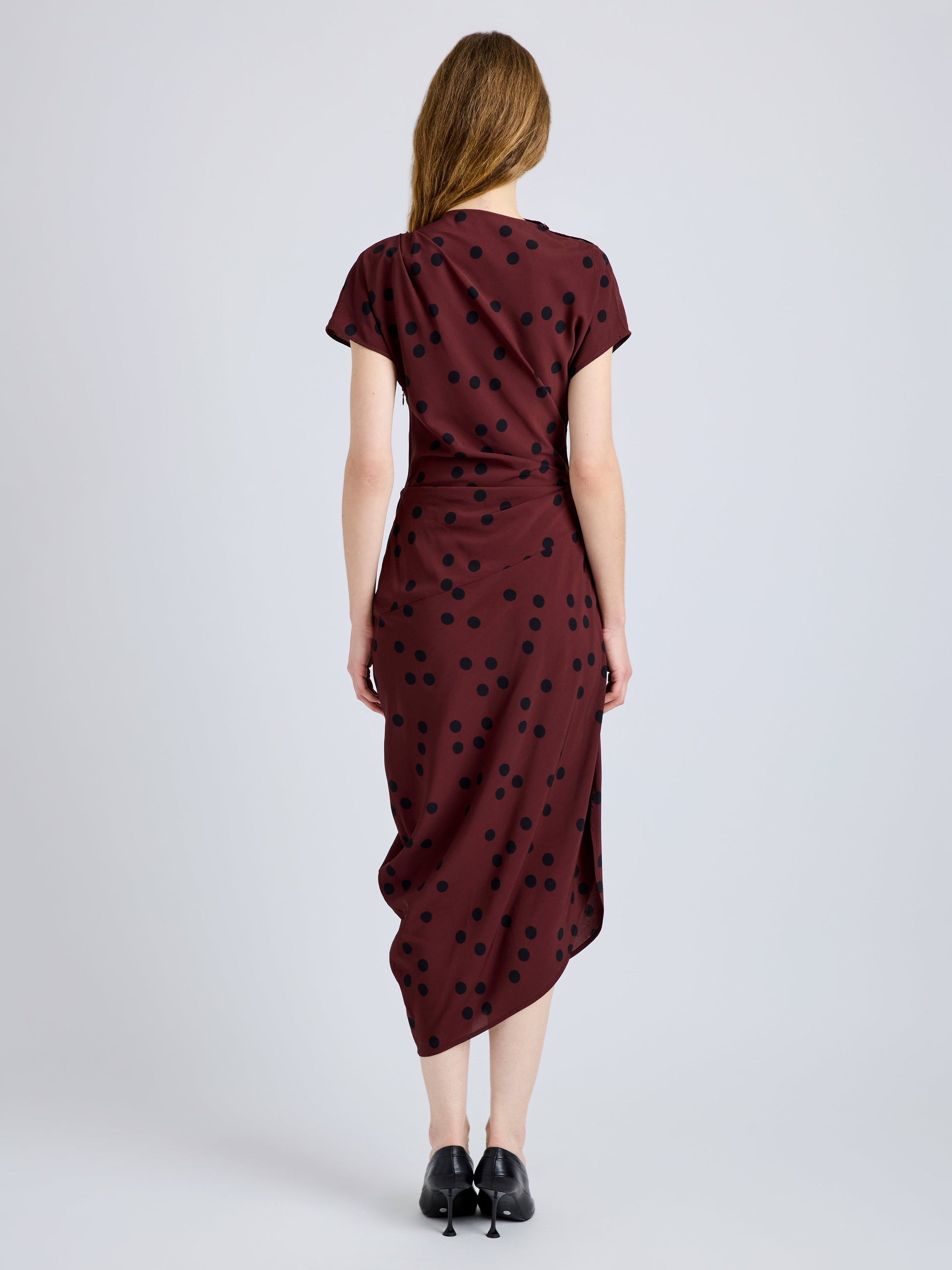 Ren Printed Dot Dress