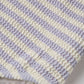 Close-up of textured fabric with alternating wavy periwinkle and off-white stripes in a ruched seersucker pattern—featured on the Rylee & Cru Moxie One-Piece UPF 50+ swimsuit for baby girls and girls.