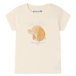 The Bonpoint Baby Boys' Tom T-Shirt is a cream-colored cotton jersey tee featuring a cute dog print with text above and below the illustration.