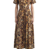 Leighton Dress - Copper Multi