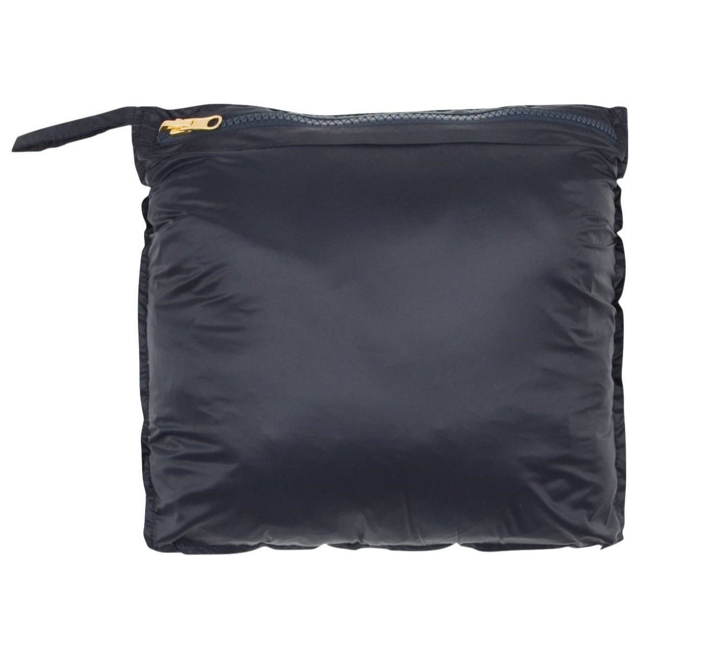 Sid Mashburn Cashpad Traveler's Jacket featherweight nylon zippered pouch isolated on a white background.