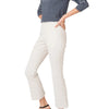 Faye Flare Cropped Stretch Twill Pant - Taupe