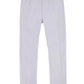 The Sid Mashburn Garment-Dyed Field Pant in light grey features a straight-leg cut, four-season fabric, and button-zipper closure, displayed flat on a white background.