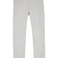 The Sid Mashburn Garment-Dyed Field Pant is a light grey, straight-leg work pant in durable cotton twill with button and zip closure—a versatile four-season staple for any wardrobe, shown laid flat.