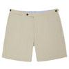 Sport Shorts Side Tab - Stone Seersucker