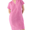Libby Dress - Pink Sahara Linen