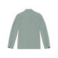 Sid Mashburn Chore Jacket in sage green, shown from the back; crafted from cotton canvas with long sleeves, a collar, and buttoned cuffs.