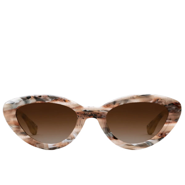 Krewe Tortoise Cat-Eye Women\'s Sunglasses - Black/Brown WOMEN main image 4