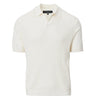 Saxon Silk-Cotton Polo Shirt - Chalk