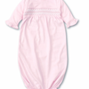 Kissy Kissy Sack Gown with Hand Smocked - Pink