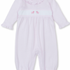 Kissy Kissy Premier Hand Embroidered Puppies Playsuit - Pink