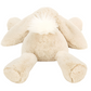 The Jellycat Smudge Rabbit Medium is a plush beige bunny with floppy ears and a white fluffy tail, seen from the back. Soft and cuddly, it's the perfect baby gift.