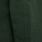 Close-up view of the Sid Mashburn Butcher Jacket in green, featuring a stitched elbow patch crafted from Italian canvas, highlighting its fine texture and seams.