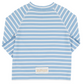 The Beaufort Bonnet Company’s Baby Boys' and Boys' Walker's Wave Swim Shirt is shown laid flat, with a small logo label near the hem. This swim shirt features UPF 35+ sun protection.