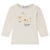 Baby Boys' and Boys' Tahsin T-shirt with Dog Print in Organic Cotton - Upb Ivoire