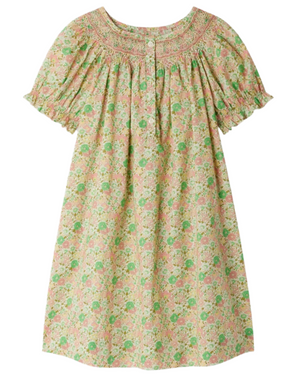 Girls' Jarah Smocked Dress made with Liberty Fabric