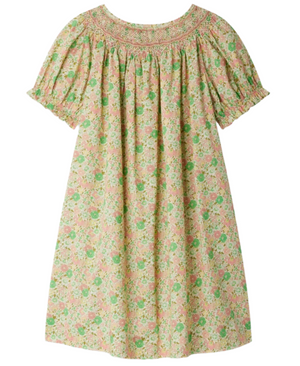Girls' Jarah Smocked Dress made with Liberty Fabric