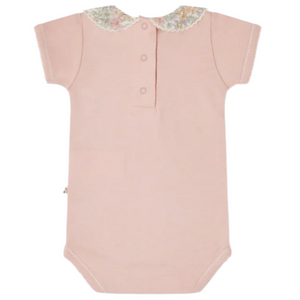 Baby Girls' Cygne Bodysuit with Liberty Collar