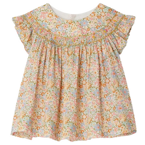 Baby Girls' and Girls' Eliotine Smocked Blouse Made with Liberty Fabric