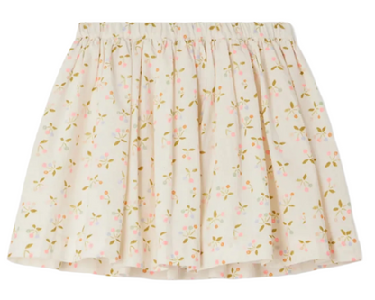 Bonpoint's Girls' Suzon Skirt features an elastic waistband and playful cherry print on lightweight fabric—a charming skirt perfect for any occasion.