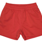 The Beaufort Bonnet Company Baby Boys and Boys' Sheffield Shorts—red elastic waist shorts with side pockets, shown flat on a white background.