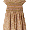 Girls' Duchesse Smocked Dress made with Liberty Fabric - Floral Camelia Rose