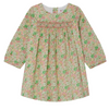 Baby Girls' and Girls' Félicie Smocked Dress made with Liberty Fabric - Pale Rose