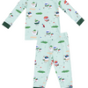 Baby and Kids' Golf Pros Long Sleeve Loungewear Set - Green