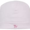 Premier Puppy Paws Hand Emb. Striped Hat - Pink