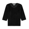 Corfu Velour Top - Black