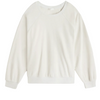 Samos Velour Sweatshirt - Ivory