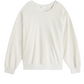 Off-white Samos Velour Sweatshirt in a relaxed fit with raglan sleeves and ribbed trim.
