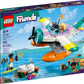 The Legos - Toyhouse LEGO® Friends Sea Rescue Plane set (41752) features a vibrant plane, a dolphin, and two mini-dolls, Zac and Dia, displayed on the box. This building toy set is suitable for ages 6+ and contains 203 pieces.