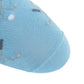A close-up of the Sky Blue with Steel Golf Club and Ball Cotton Sock by Dapper Classics, featuring unique golf motifs and showcasing expert craftsmanship.