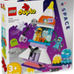 LEGO® DUPLO® 3in1 Space Shuttle Adventure includes a colorful spaceship, astronauts, alien figures, and 58 pieces—perfect preschool rocket toy fun for ages 3+.