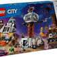 The LEGO® City Space Base and Rocket Launchpad Set 60434 for ages 8+ from Legos - Toyhouse features a detailed space base with a rocket, launchpad, vehicle, and minifigures. The set contains 1,422 pieces.