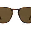 Brooks Sunglasses Polarized - Spotted Brown Shell/Semi-Flat Pure Coffee