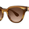 Jane Sunglasses - Honeycomb Laminate-Antique Gold/Orchid