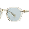 Rell Sunglasses - Chandelier Silver/Blue Smoke